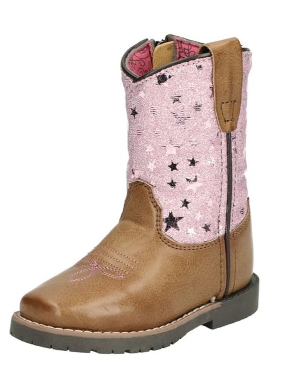 SMOKY MOUNTAIN BOOTS Kid's Autry Leather Western Boots